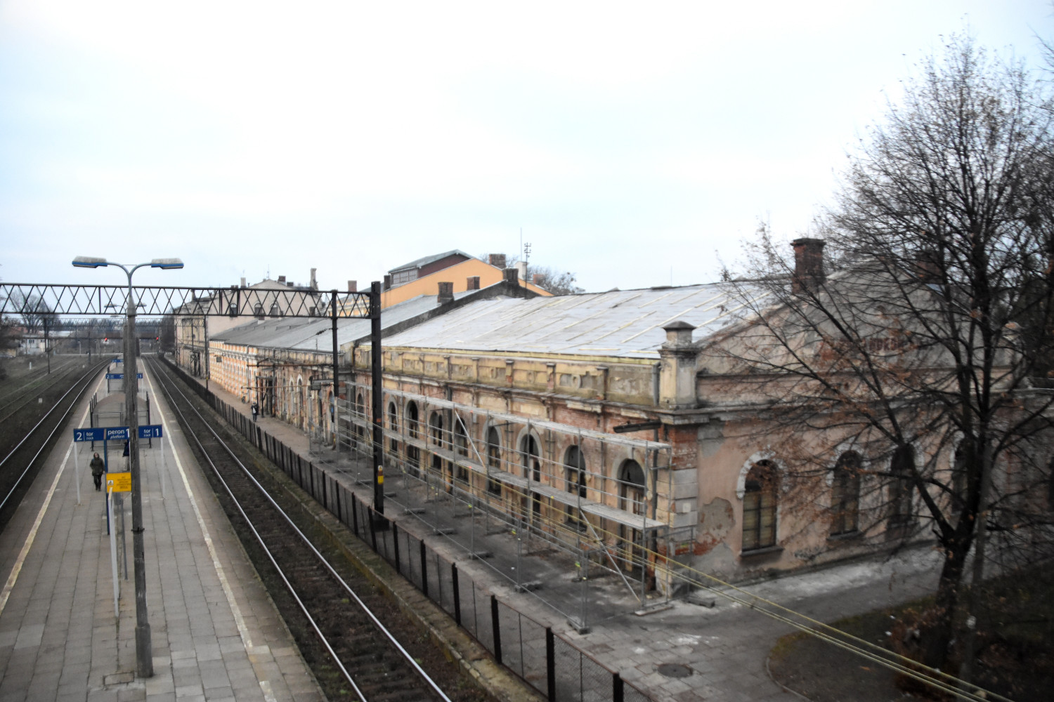 W 2018 roku dworzec wyglądał tak. Fot. Daniel Wiśniewski